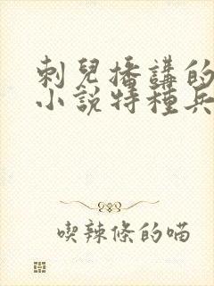 刺儿播讲的有声小说特种兵在都市