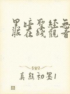 黑暗圣经无删减版在线观看