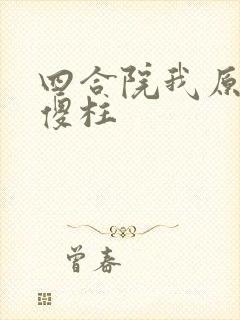 四合院我原来是傻柱封面