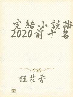 完结小说排行榜2020前十名言情