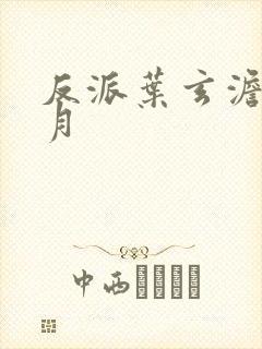 反派叶玄澹台明月