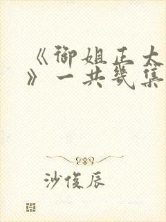 《御姐正太御姐》一共几集