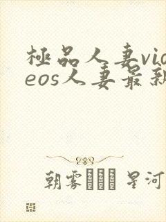 极品人妻videos人妻最新章节列表