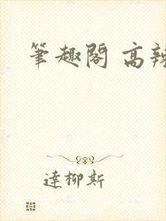 笔趣阁 高辣文