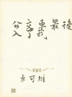 公交车最后一排入了我