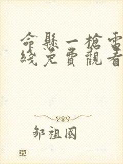 命悬一枪电影在线免费观看