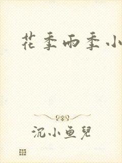 花季雨季小说