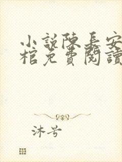 小说陈长安葬神棺免费阅读