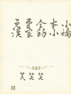 免费全本小说糙汉家的小娇娘封面