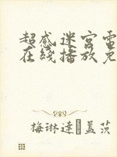 超感迷宫电视剧在线播放免费观看全集封面