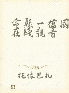 命悬一枪国语版在线观看