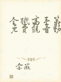 全职高手第4季免费观看动漫封面