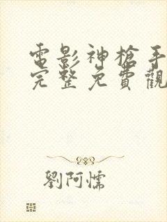 电影神枪手在线完整免费观看高清