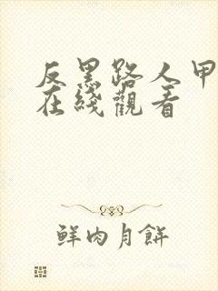 反黑路人甲免费在线观看封面