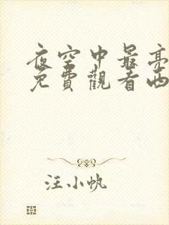 夜空中最亮的星免费观看西瓜影院