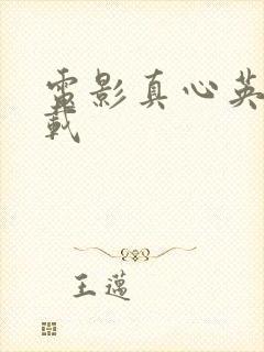 电影真心英雄下载