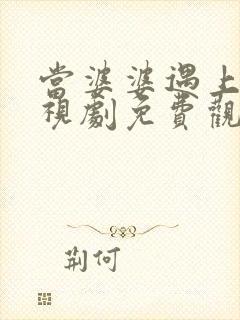 当婆婆遇上妈电视剧免费观看