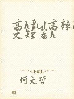 高h乱l高辣h文短篇h封面