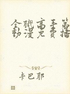 全职高手第二季动漫免费播放封面