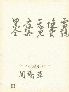 黑夜天使电视剧全集免费观看