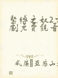 紧缚之奴2电视剧免费观看完整版