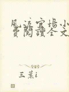 风流官场小说免费阅读全文无弹窗封面