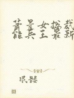 萧晨女总裁的全能兵王最新更新txt