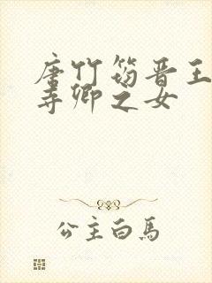 唐竹筠晋王大理寺卿之女