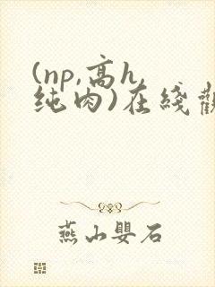 (np,高h,纯肉)在线观看