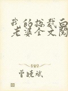 我的总裁白富美老婆全文阅读免费