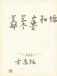 羔羊皮和绵羊皮哪个贵