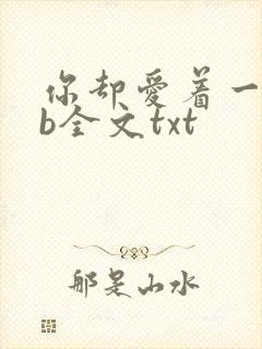 你却爱着一个sb全文txt