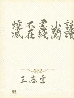 烧不尽小说无删减在线阅读封面