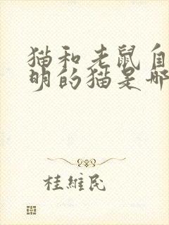 猫和老鼠自作聪明的猫是哪一集封面