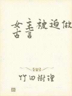 女主被迫做妾的古言封面