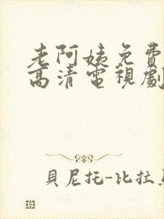 老阿姨免费完整高清电视剧在线封面