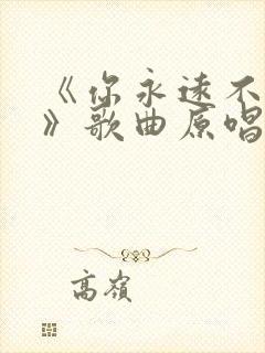 《你永远不懂我》歌曲原唱完整版