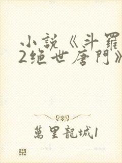小说《斗罗大陆2绝世唐门》