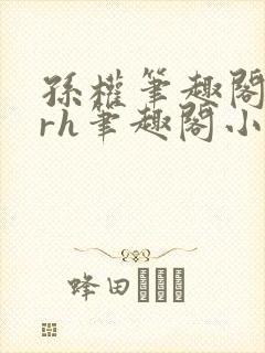 孙权笔趣阁18rh笔趣阁小说最新更新内封面