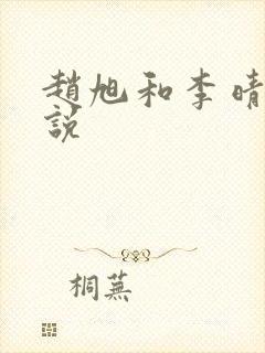 赵旭和李晴晴小说封面