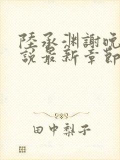 陆承渊谢晚星小说最新章节更新时间