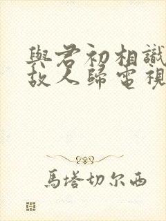 与君初相识恰似故人归电视剧免费观看全集