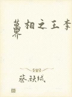 万相之王李洛境界