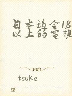 日本适合18岁以上的电视剧有哪些