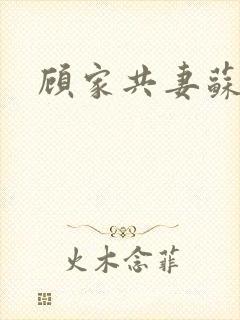 顾家共妻苏念封面