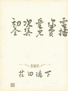 初次爱你电视剧全集免费播放