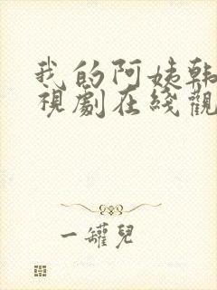 我的阿姨韩剧电视剧在线观看免费版