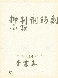 抑制剂的副作用小说封面