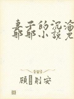 妻子的沉沦之路那那小说免费阅读