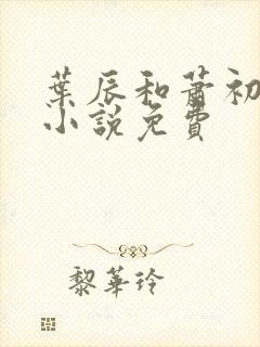 叶辰和萧初然的小说免费